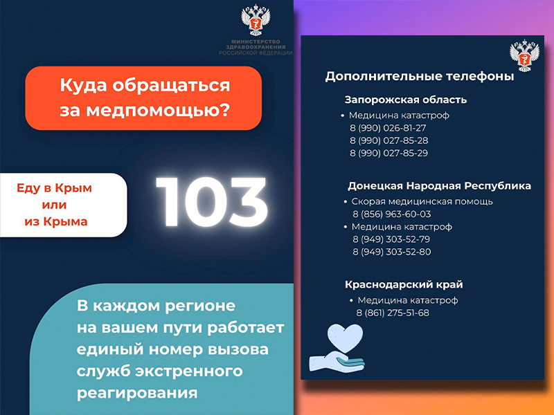 Медики оказали помощь 55 гражданам, направляющимся в Крым.