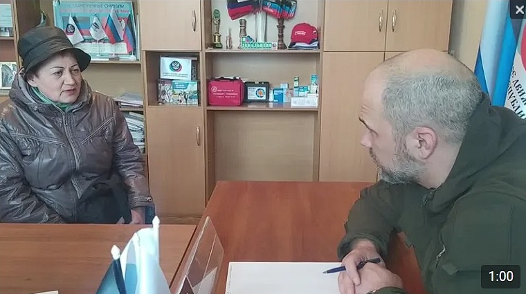 Глава администрации города Дебальцево, секретарь ОД «ДР» Сергей Желновач провел личный прием граждан.