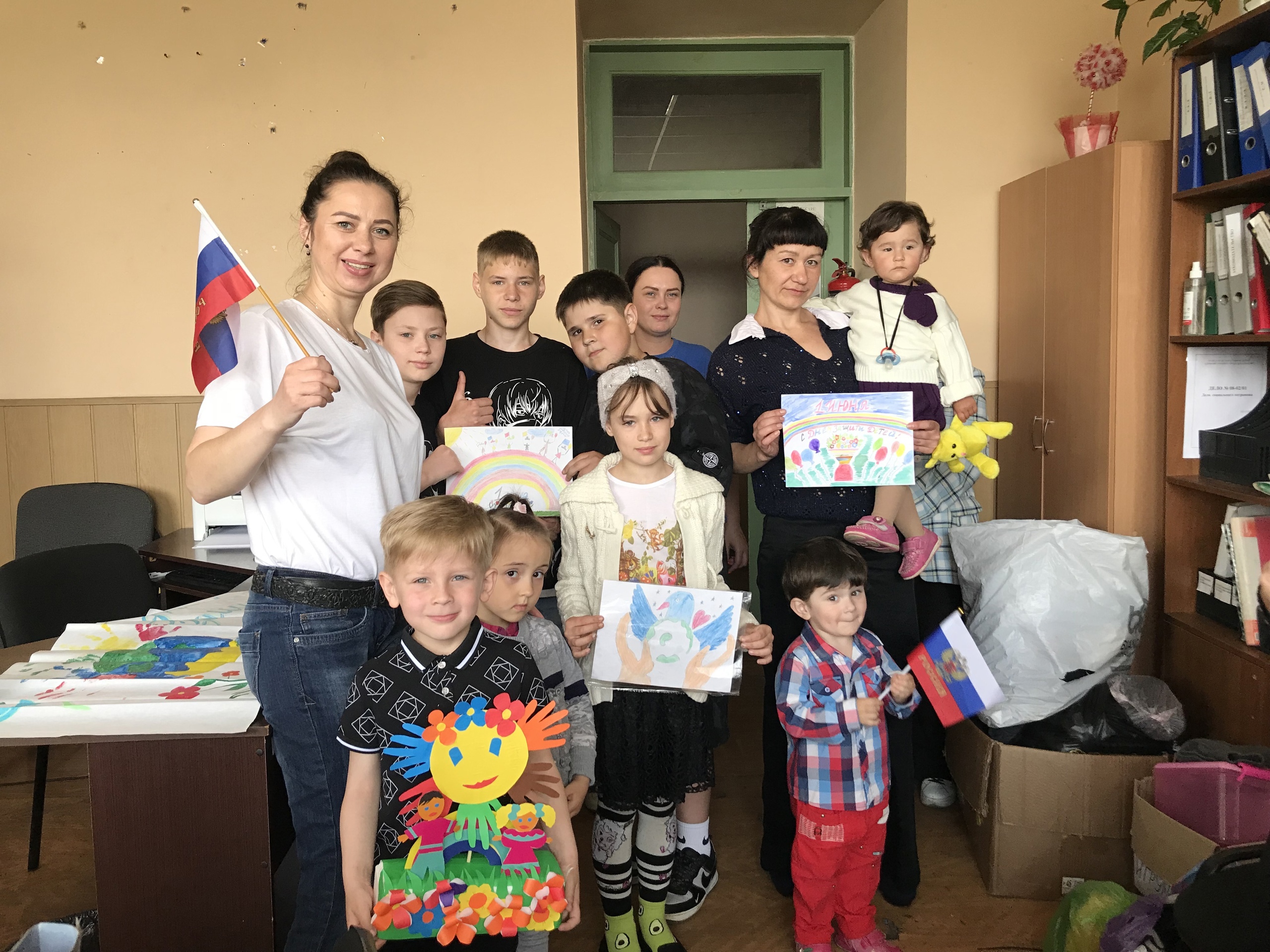 Дадим шар земной детям.