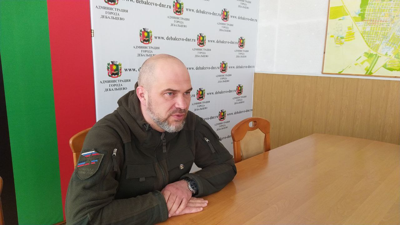 Собрание секретарей первичных ячеек местного отделения Общественного Движения «Донецкая Республика» г.Дебальцево.