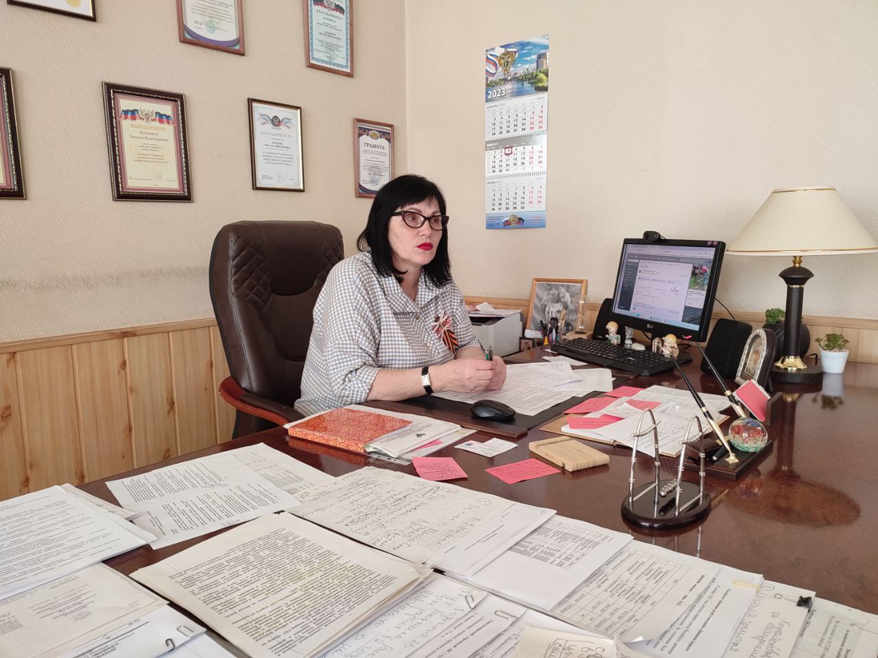 Оксана Козлова провела прием граждан.