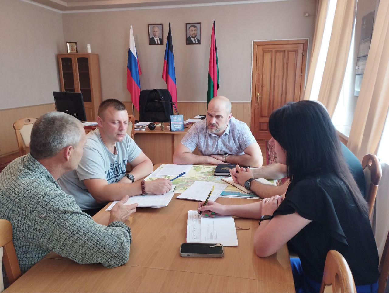Совещание с руководителями ЖКХ.