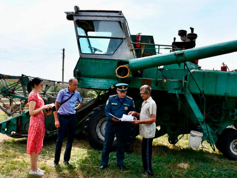 Проведены объезды посевных площадей.