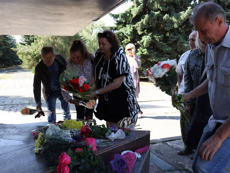 В Светлодарске в честь  важного события была организована  Акция памяти.