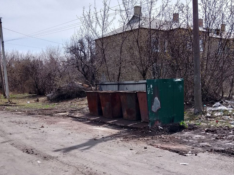 Выполнены работы по вывозу мусора.