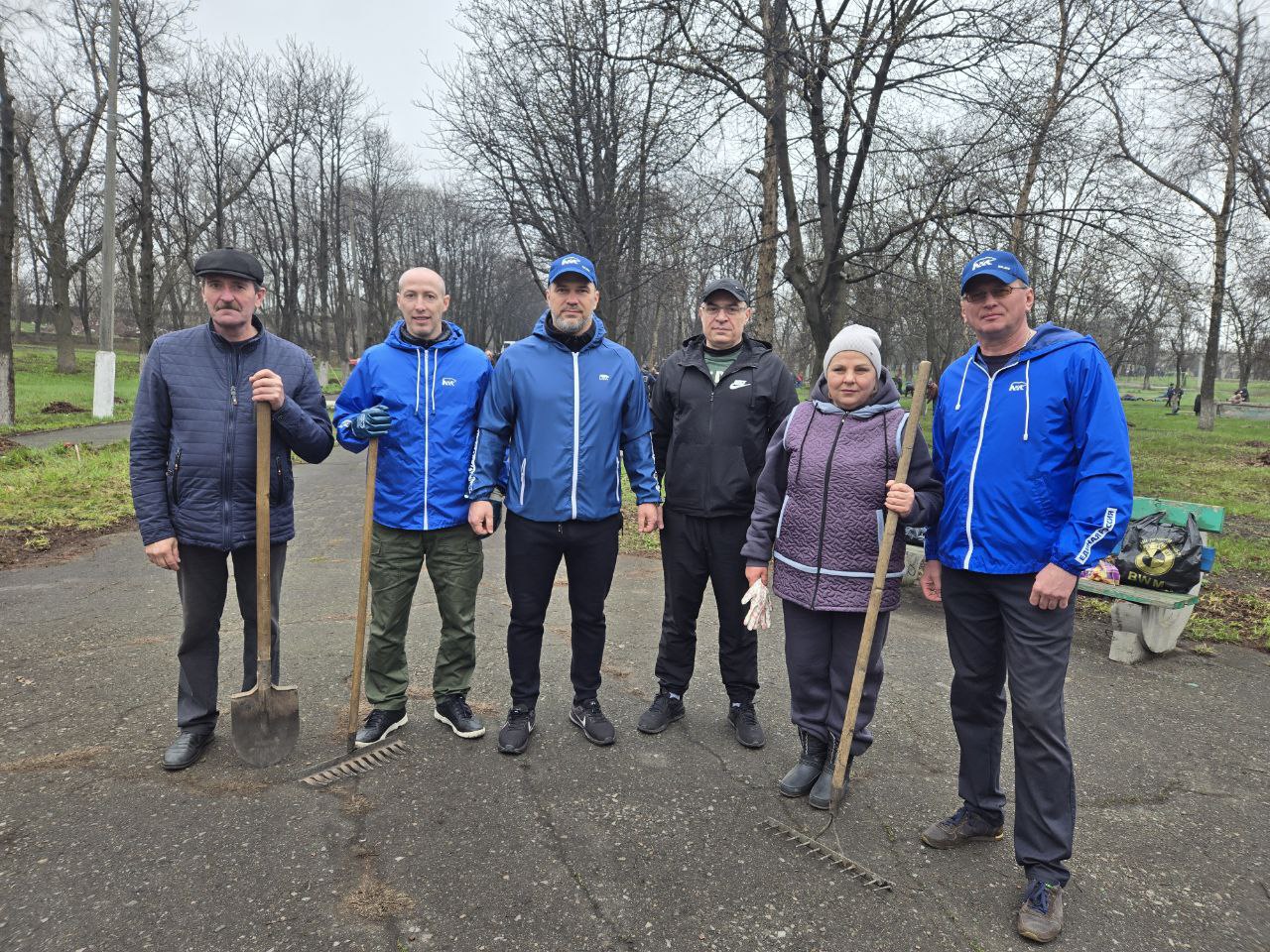 В городском округе Дебальцево состоялся общереспубликанский субботник.