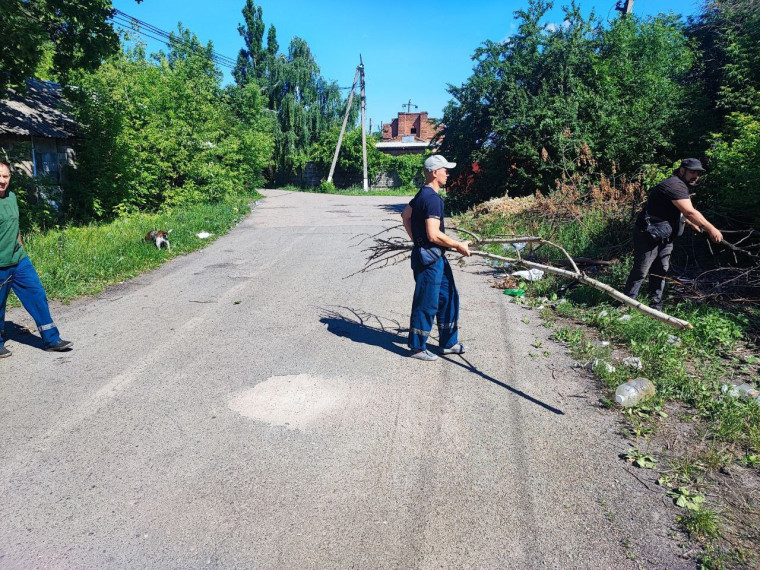 Экологический субботник в Дебальцево. Экологический субботник в Дебальцево.