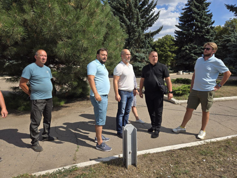 Сергей Желновач с рабочим визитом посетил пгт Мироновский. Сергей Желновач с рабочим визитом посетил пгт Мироновский.